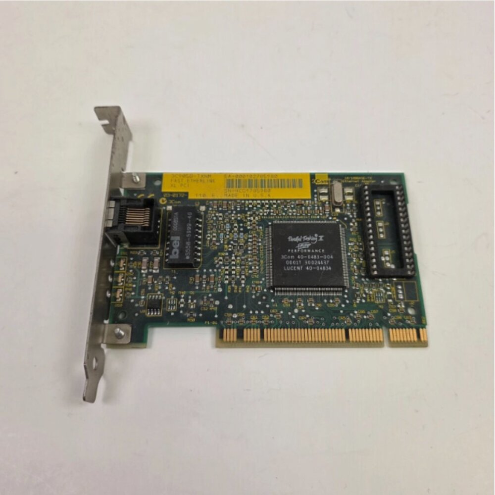 3Com EtherLink XL Fast Ethernet PCI Network Card 10/100 RJ45 USA VTG